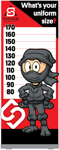 [iShop] Ninja uniform size banner